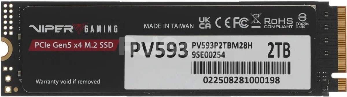 SSD Patriot Viper VP593 2TB PV593P2TBM28H