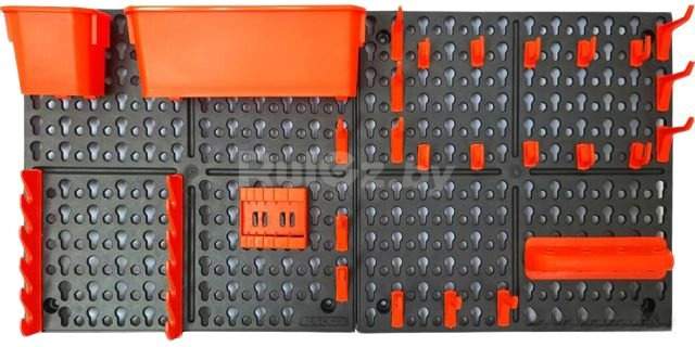 Стенд Blocker Boombox Expert с наполнением 652x100x326 мм (черный/оранжевый)