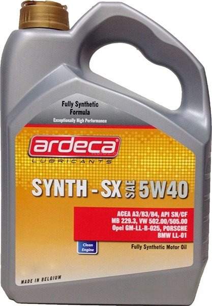 Моторное масло Ardeca SYNTH-SX 5W-40 5л
