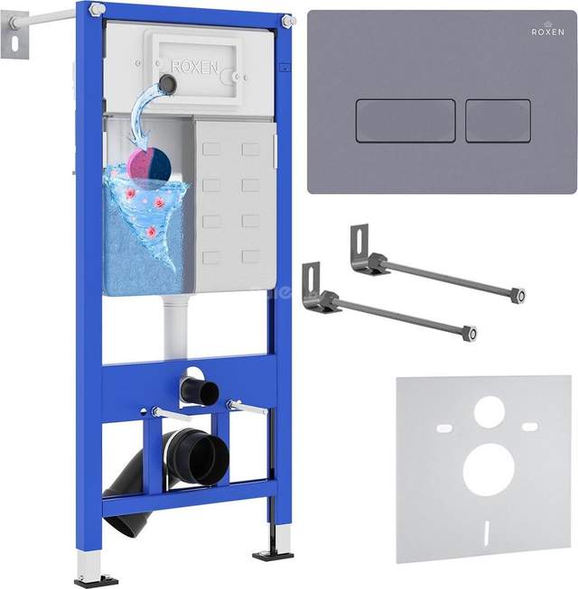 Инсталляция для унитаза Roxen StounFix Slim 966767 Roxen StounFix Dual Fresh 966767