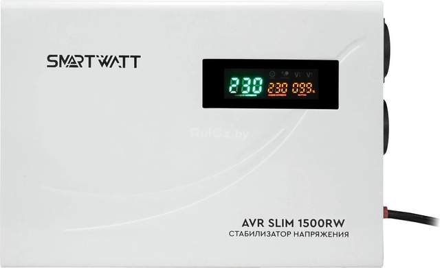 Стабилизатор напряжения SmartWatt AVR Slim 1500RW
