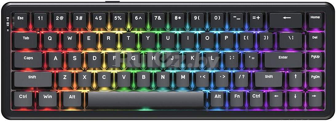 Клавиатура Ajazz AK680 Max (8+1K) (черный)