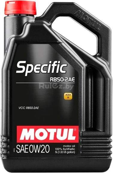 Моторное масло Motul Specific RBS0-2AE 0W-20 5л