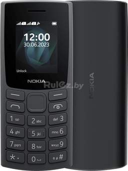 Кнопочный телефон Nokia 105 (2023) Dual SIM TA-1557 (черный)