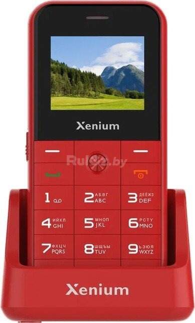 Телефон Xenium X718 (красный)