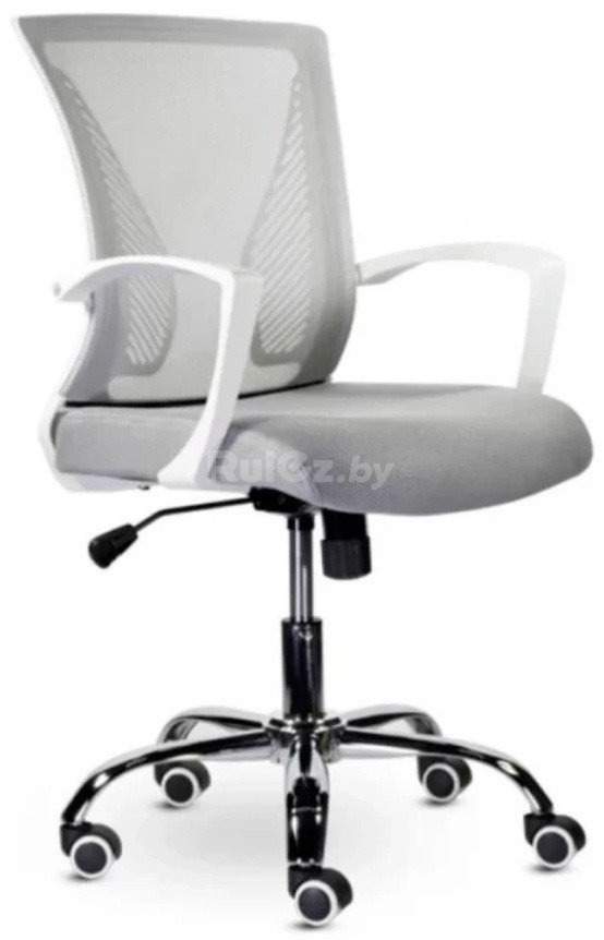 Офисный стул SitUp Butterfly сhrome Chrome (сетка Silver/Silver)