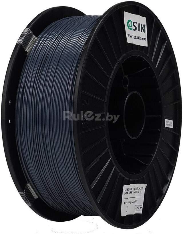 Филамент eSUN PETG PETG175H2.5B1 (1.75 мм, 2.5 кг, серый)