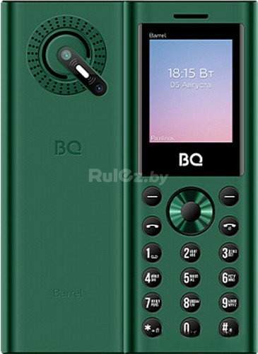 Кнопочный телефон BQ-Mobile BQ-1858 Barrel (зеленый)