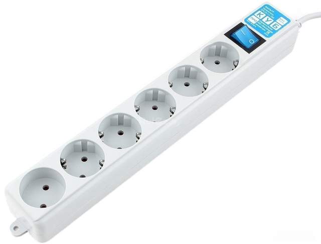 Сетевой фильтр Power Cube SPL6-16-P-5М Power Cube SPL6-16-P-5M
