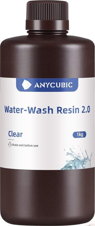 Фотополимер Anycubic Water-wash 2.0 SSX2CL-10 (1л, прозрачный)
