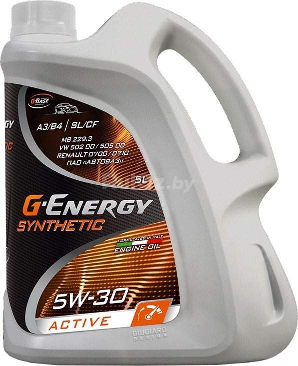Моторное масло G-Energy Synthetic Active 5W-30 5л