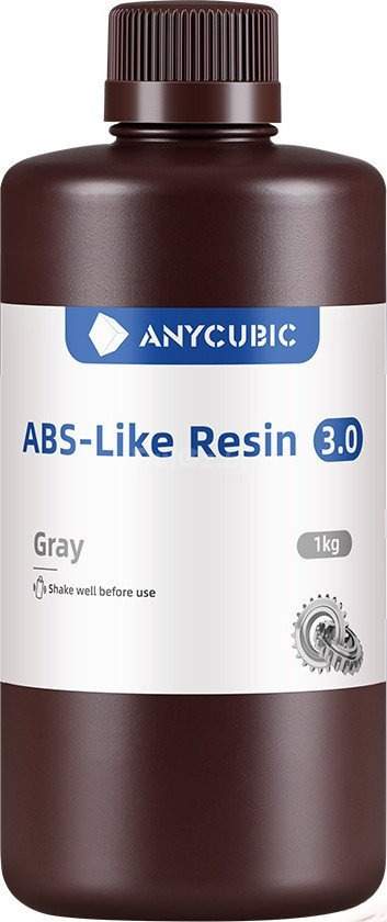 Фотополимер Anycubic ABS-Like 3.0 SABL3GY-10 (1л, серый)