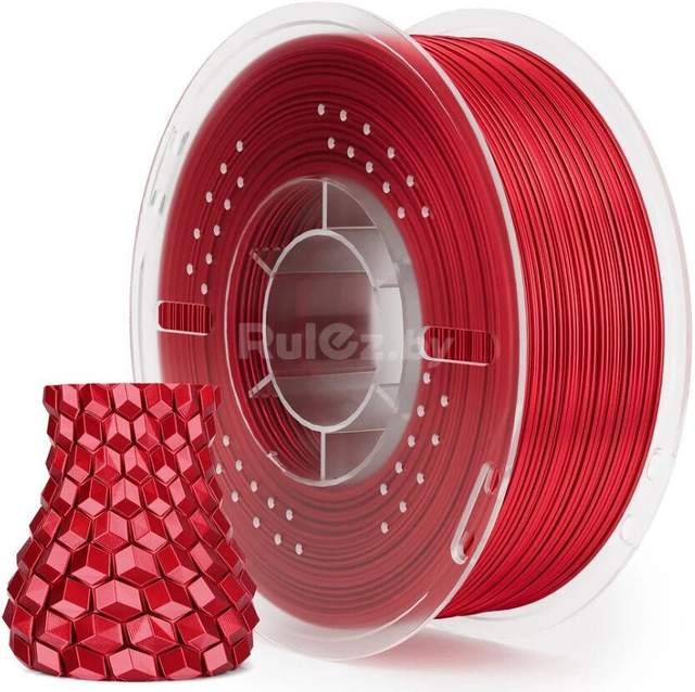 Филамент Elegoo PLA Silk (1.75 мм, 1 кг, истинно-красный шелк)