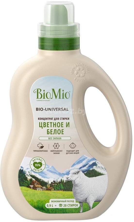 Гель для стирки BioMio Bio-Colors&Whites Экологичный (900 мл)