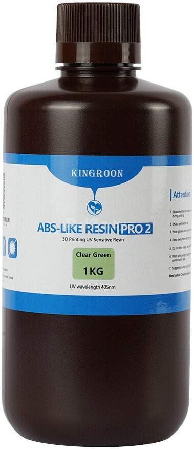 Фотополимер Kingroon ABS-Like Pro 2 SZ0010 (1 л, прозрачный зеленый)