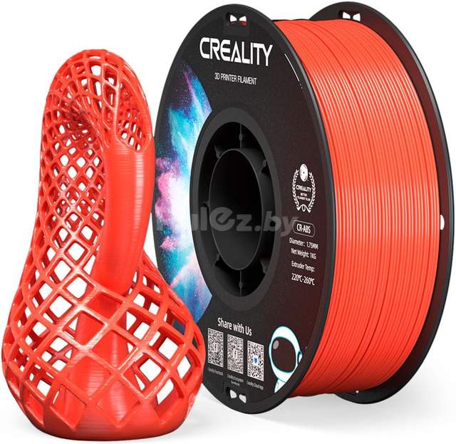 Филамент Creality ABS-CR 1.75мм 3301020032 (1 кг, красный)