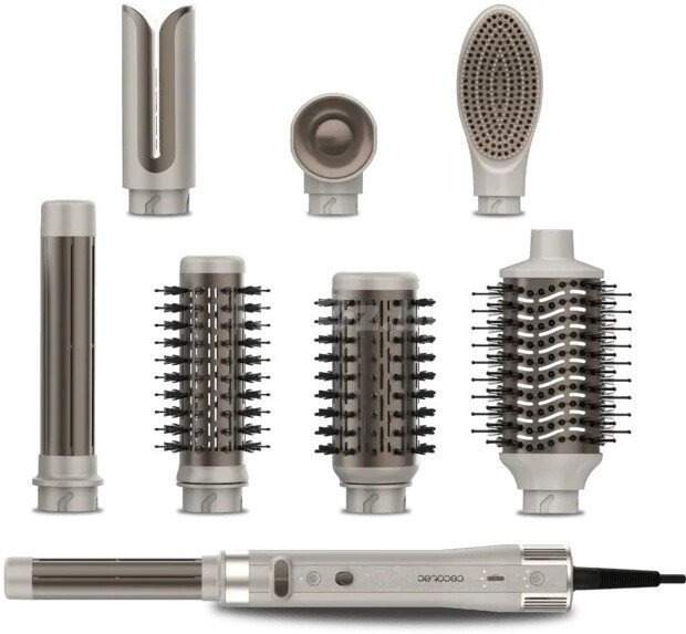 Мультистайлер Cecotec CeramicCare 8 в 1 AirGlam Gyro Champagne 112528