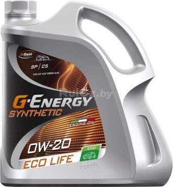 Моторное масло G-Energy Synthetic Eco Life 0W20 API SP ACEA C5 4л