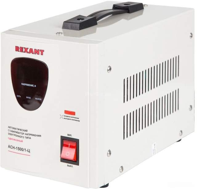Стабилизатор напряжения Rexant АСН-1 500/1-Ц
