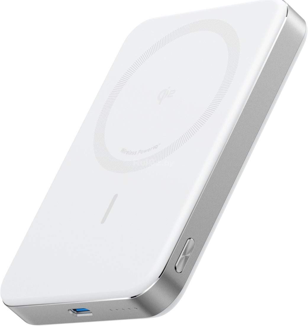 Внешний аккумулятор Anker MagGo Power Bank A1664 10000mAh (белый)