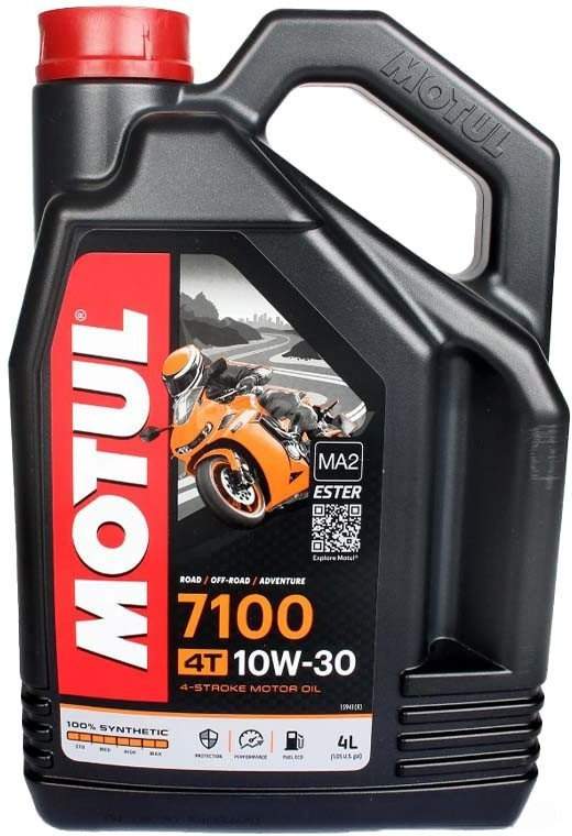 Моторное масло Motul 7100 4T 10W-30 JASO MA-2 4л