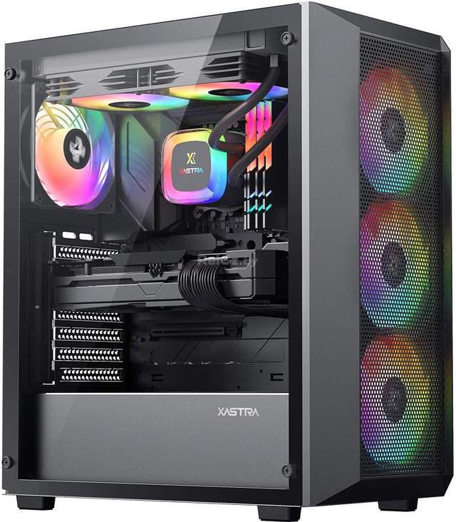 Корпус XASTRA A406 4ARGB (черный)