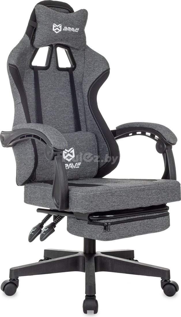 Игровое (геймерское) кресло Brave Knight OPUS/F mini (серый/черный)