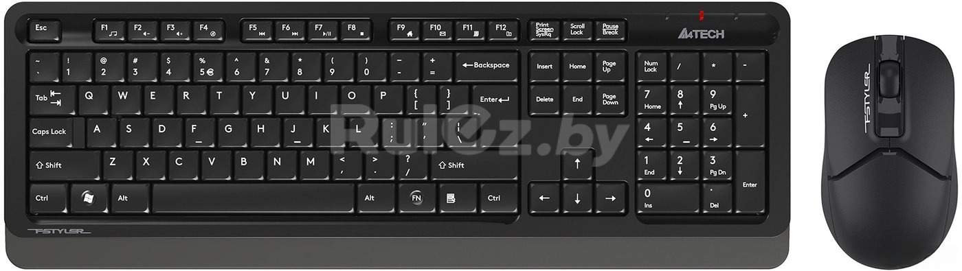 Офисный набор A4Tech Fstyler FG1012 (черный)