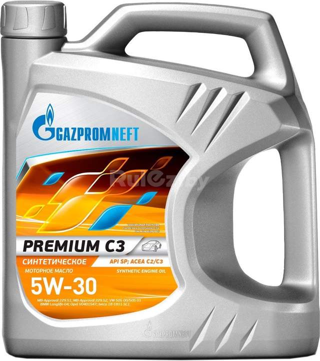 Моторное масло Gazpromneft Premium C3 5W-30 5л