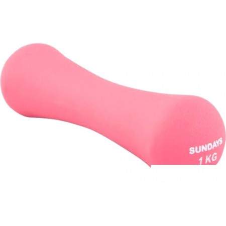 Гантели Sundays IR92004-D 1 кг (розовый) Sundays