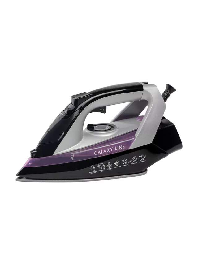 Утюг Galaxy LINE GL 6128 фиолетовый с черным 2200Вт