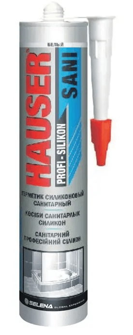 Герметик силиконовый санитарный Hauser SANI белый 260мл