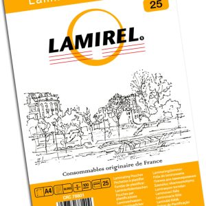 Пленка для ламинирования Lamirel А4 100 мкм 25 шт LA-78801 цена