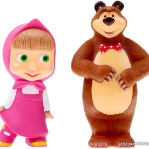 Набор игрушек для ванной Играем вместе Маша и Медведь 198156 цена
