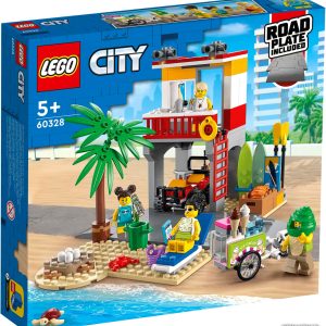Конструктор LEGO City 60328 Пост спасателей на пляже цена