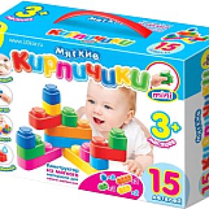 Развивающая игрушка Мягкие кирпичики мини / 02672 21век