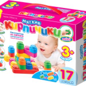 Развивающая игрушка Мягкие кирпичики мини / 02673 21век