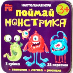 Настольная игра Поймай монстрика / 03527 21век