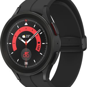 Умные часы Samsung Galaxy Watch 5 Pro 45 мм (черный титан) цена