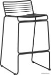 Стул Stool Group Danny (черный с черной подушкой) цена