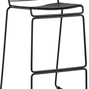 Стул Stool Group Danny (черный с черной подушкой) цена