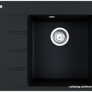 Кухонная мойка Franke Centro CNG 611/211-62 TL Fragranite 114.0639.710 (оникс) цена