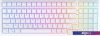 Клавиатура Royal Kludge RK98 RGB (белый