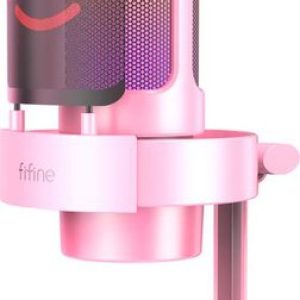 Микрофон FIFINE A8 (розовый)