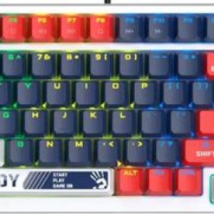 Клавиатура A4Tech Bloody S98 Sports Navy (Bloody BLMS Red)