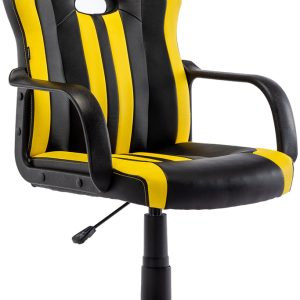 Кресло Brabix GM-202 (черный/желтый) цена