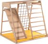 Детский спортивный комплекс 111.8x109.5x110 c матом 21век