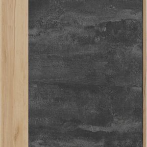Шкаф напольный Трия Детройт 1Н3Т (дуб крафт золотой/угольный камень) цена
