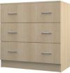 Комод КМ1 с 3 ящиками 820x800x418 21век