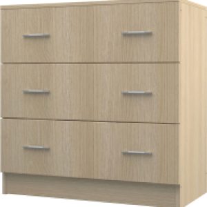 Комод КМ1 с 3 ящиками 820x800x418 21век